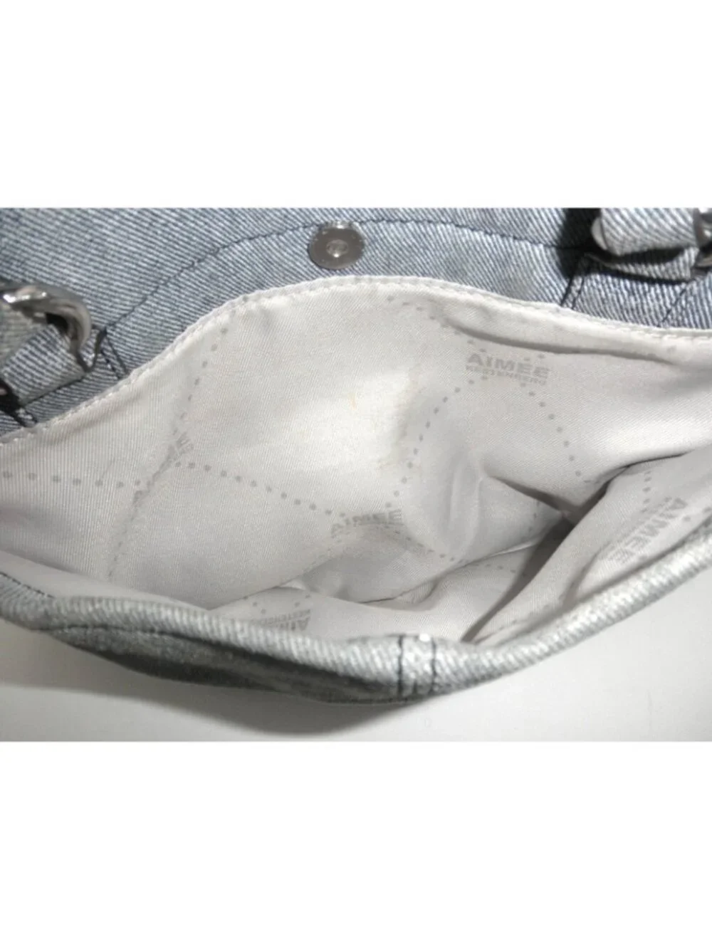 Aimee Kestenberg Hope for Warriors U.S.A. Flag Denim Shoulder Bag NEEDS WASHING! - Picture 14 of 16